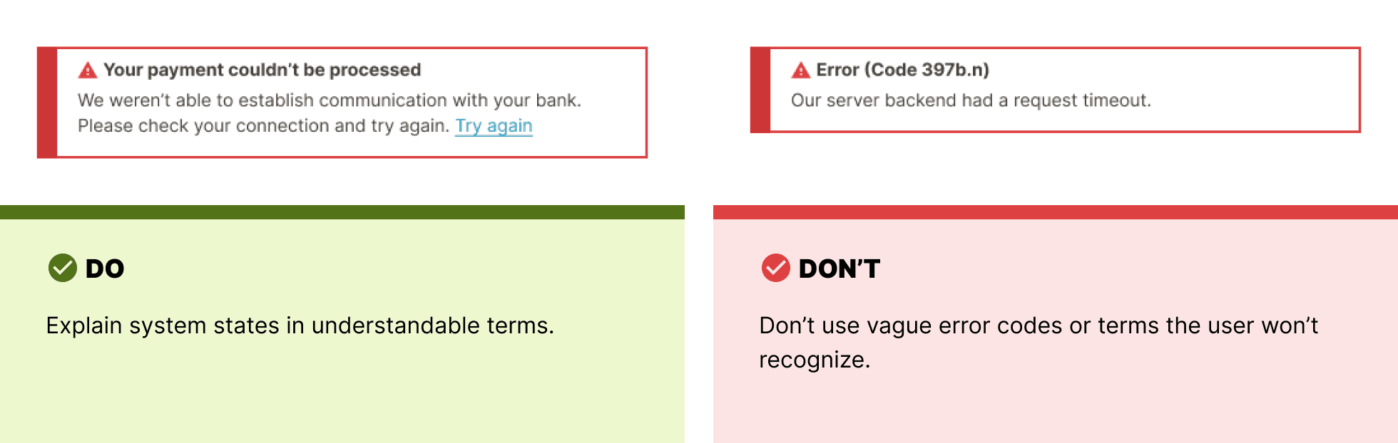 Do and donts clarity