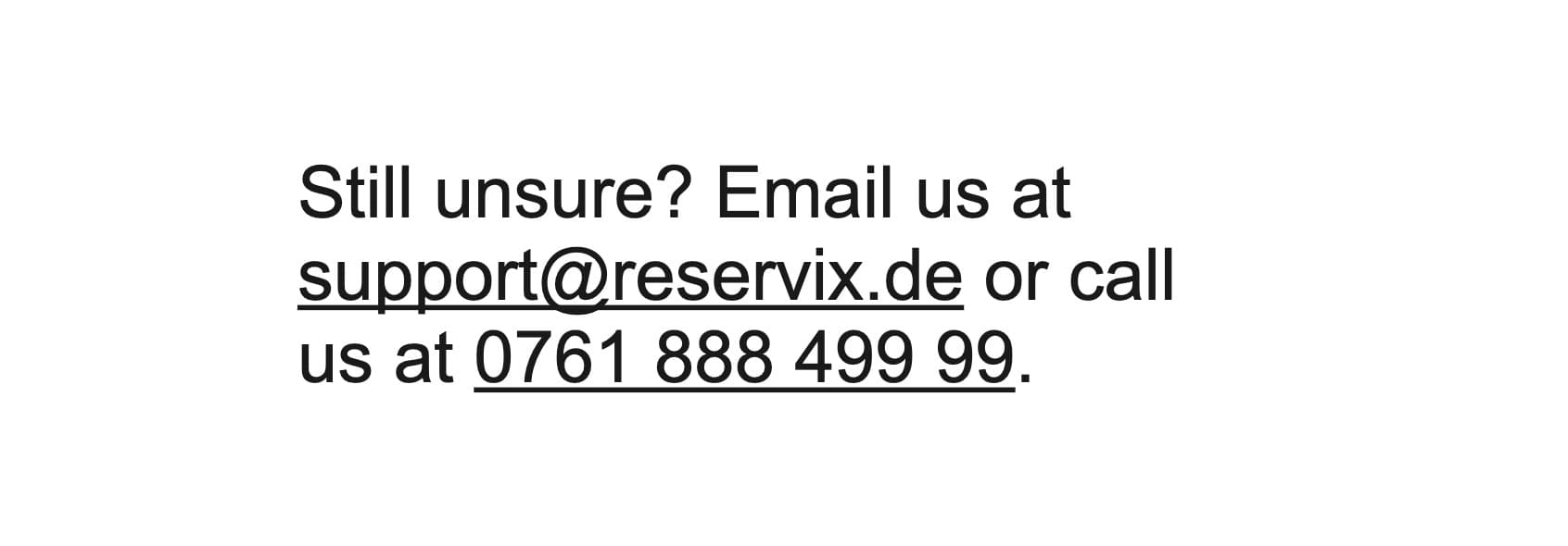 Clearly indicate the action that will be triggered.